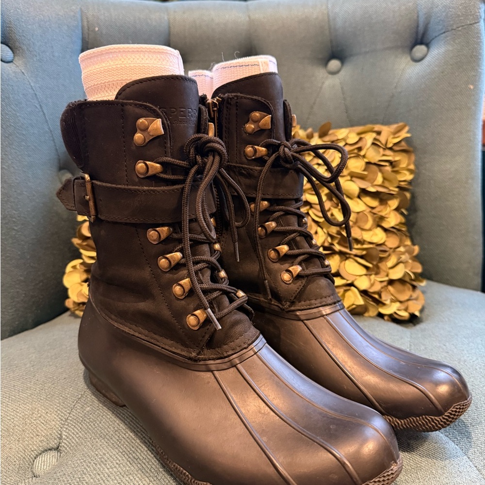 Sperry Shearwater Zip Winter Rain Snowboot - Picture 1 of 8